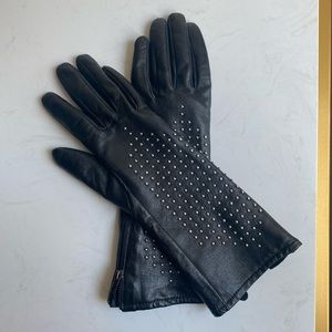 Juicy Couture leather gloves